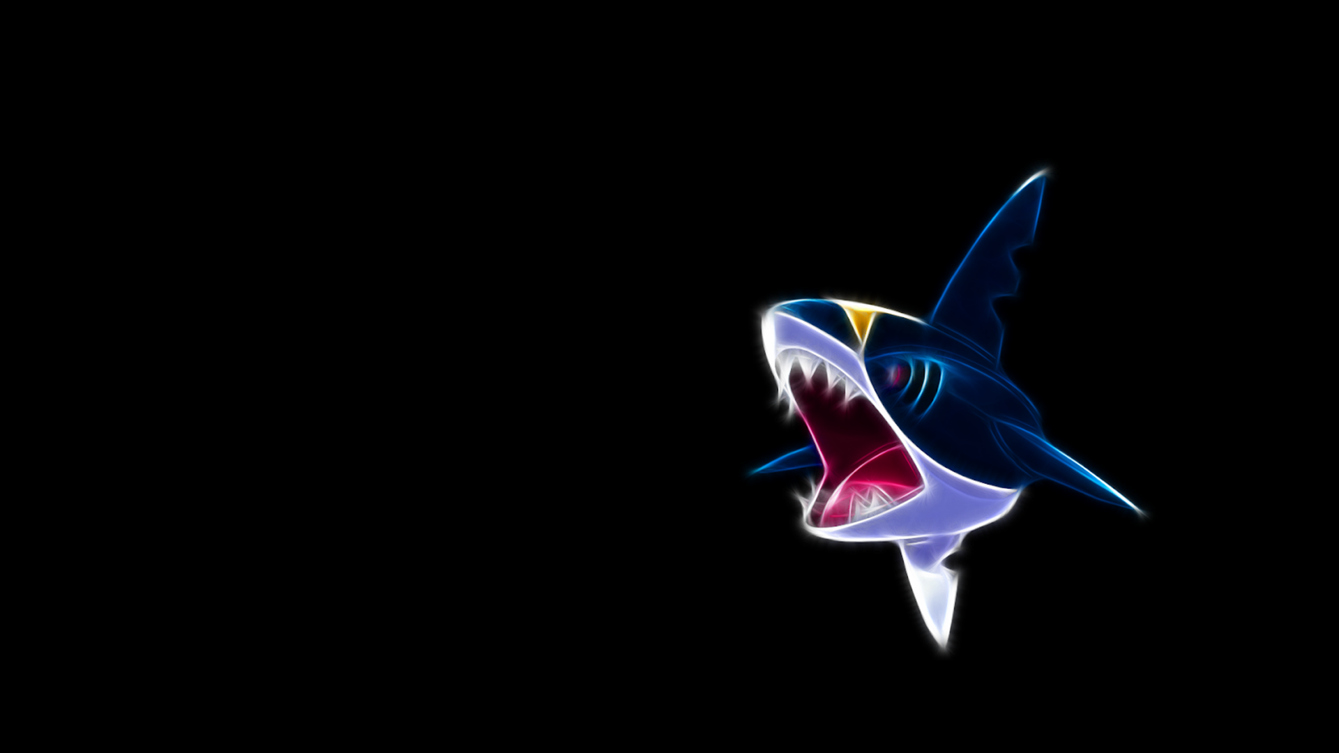 Bức tranh cá mập dễ thương, hình nền cá mập đáng yêu